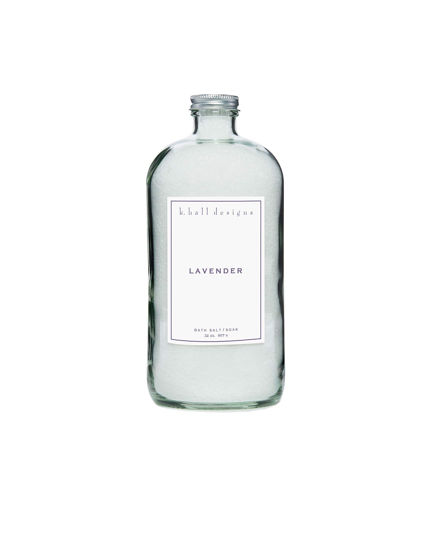 k. hall designs Lavender Bath Soak 32 oz.