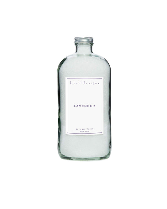 k. hall designs Lavender Bath Soak 32 oz. Beauty & Personal Care K. Hall Designs