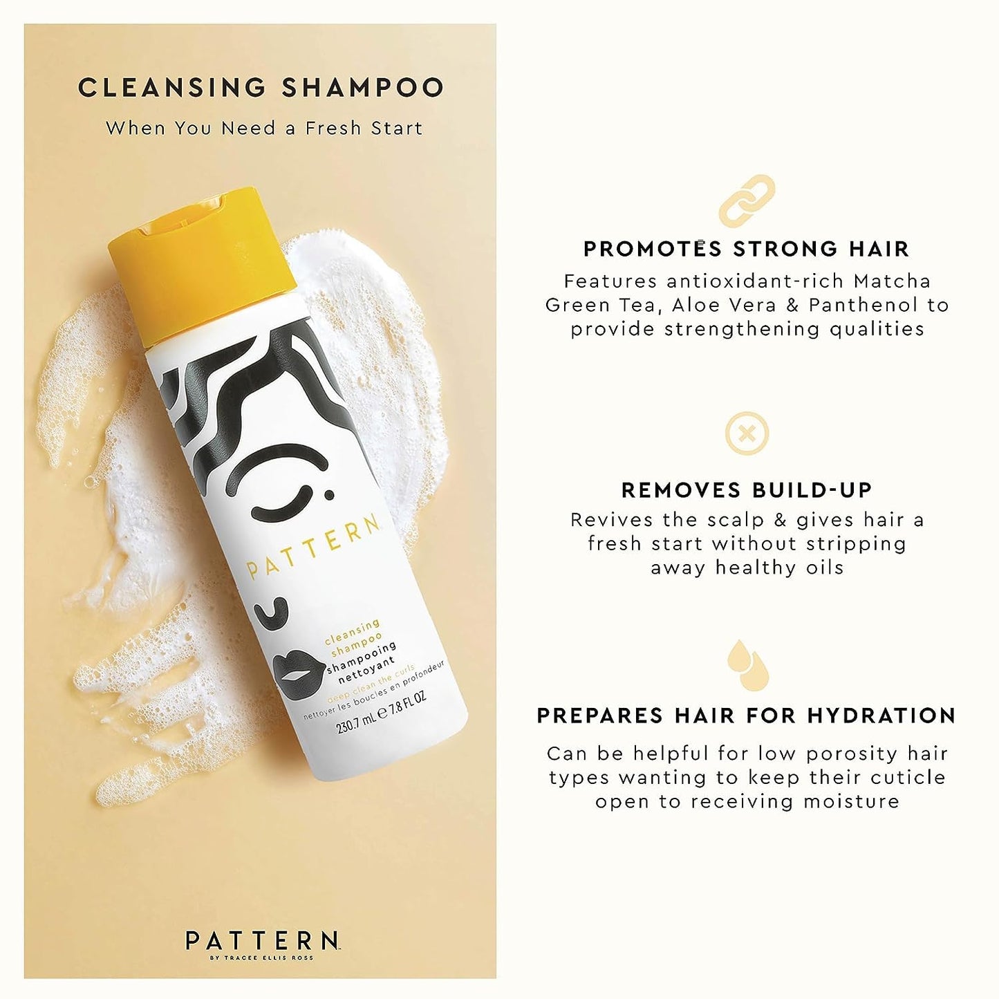 PATTERN Beauty by Tracee Ellis Ross Texture Travel Kit for Curly & Coily Hair, 3a-4c, Includes 3 oz Leave-In Conditioner, Intensive Conditioner