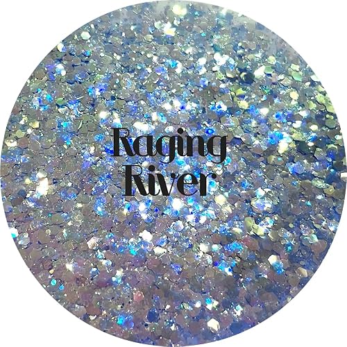 Blue Polyester Glitter | Craft Glitter | Glitter for Arts & Crafts | Tumblers | Cosmetics | Nails | Epoxy Resin Art | Slime | DIY | Body Glitter | 1
