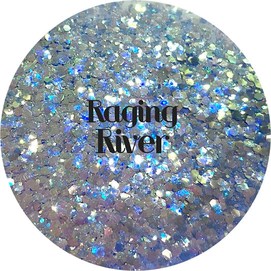 Blue Polyester Glitter | Craft Glitter | Glitter for Arts & Crafts | Tumblers | Cosmetics | Nails | Epoxy Resin Art | Slime | DIY | Body Glitter | 1