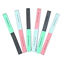 Mudder Multi Side Nail File and Buffers Nail Sanding Block Professional Filer Board and Shiners Cosmetic Manicure Suit for Home Salon, 7 Ways (6Pack)
