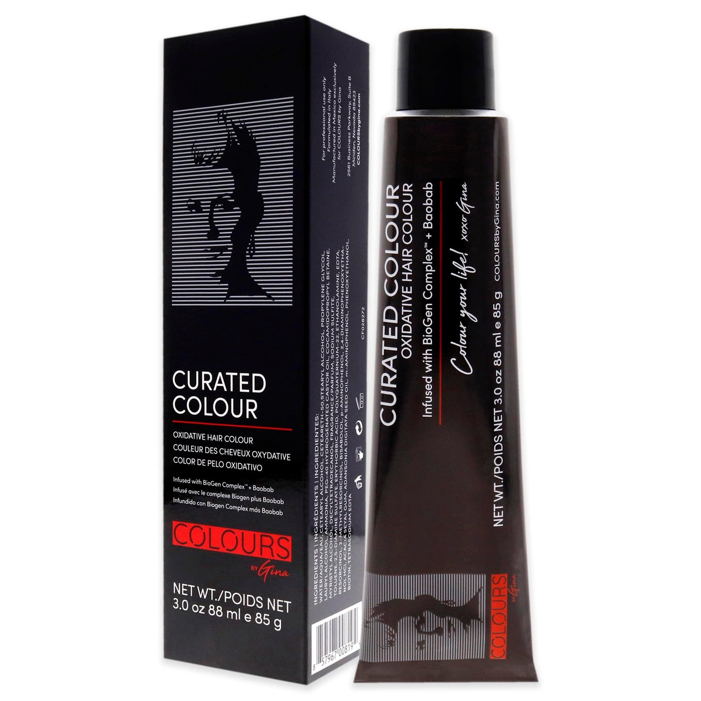 Colours By Gina Curated Colour - 9.1-9B Very Light Cool Blonde by Colours By Gina for Unisex - 3 oz Hair Color