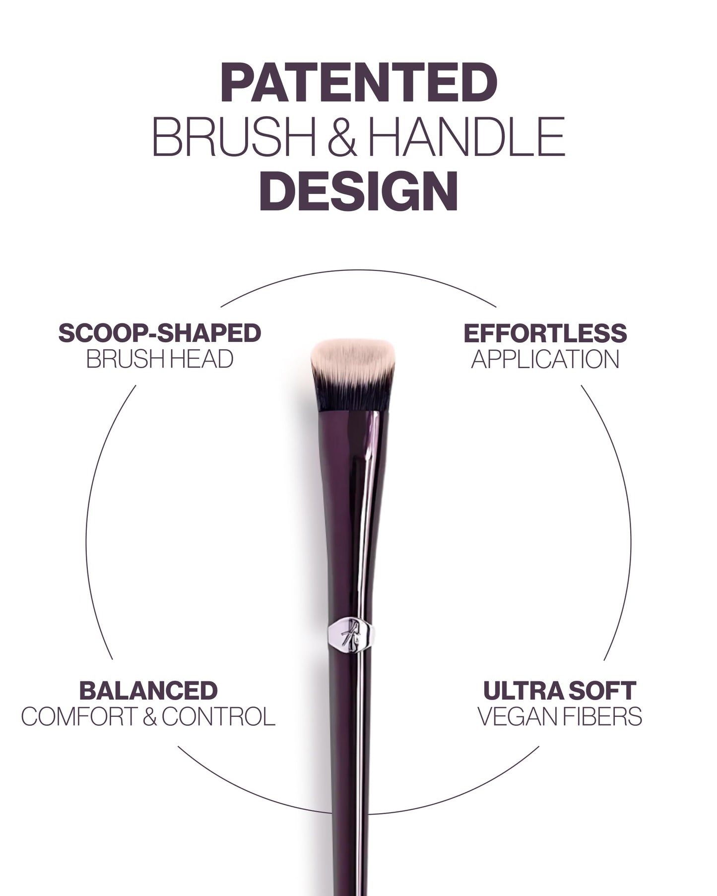 Anisa Beauty Eye Primer Brush | Soft, Vegan Fibers for Blending Eyeshadow Primer and Concealer | Professional Makeup Brush for Crease-Free