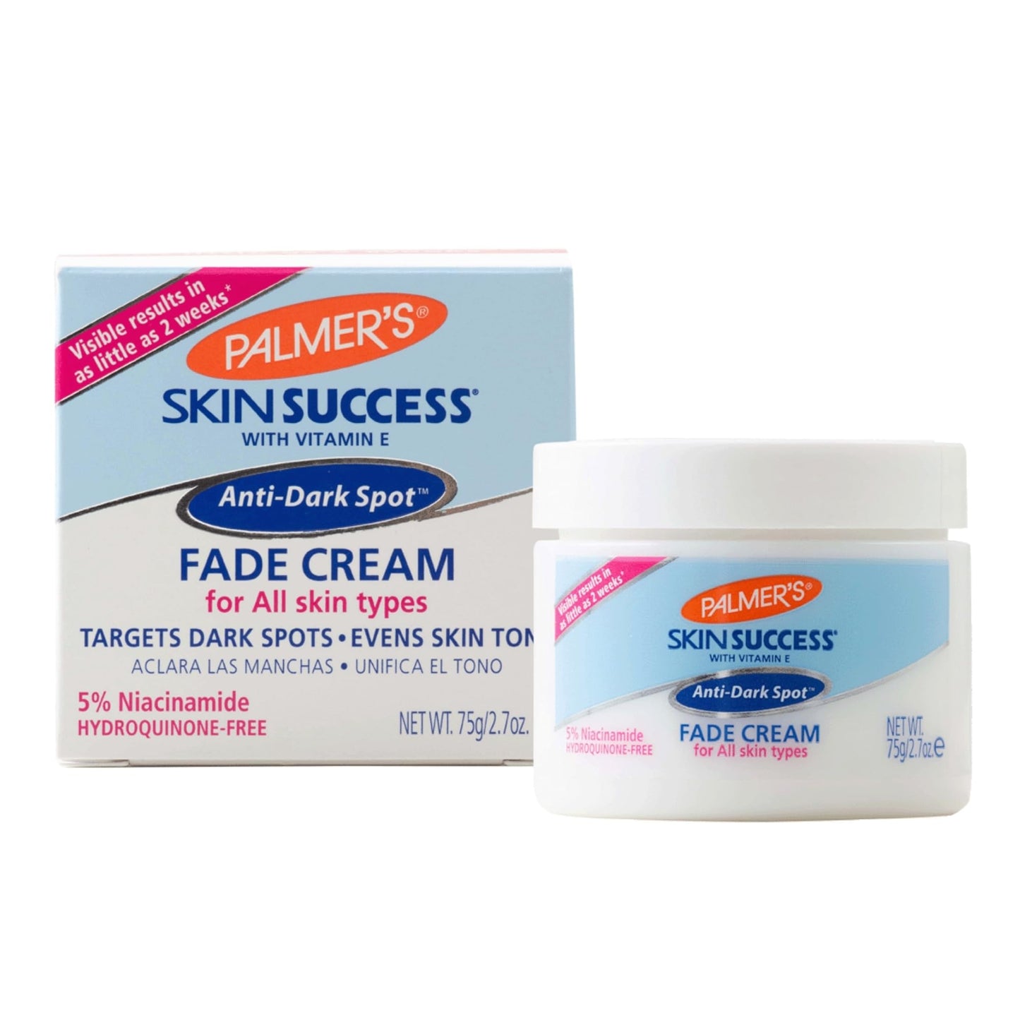 Palmer's Skin Success Anti-Dark Spot Fade Cream with Vitamin E and Niacinamide, for All Skin Types, 2.7 Ounce (Pack of 2) Beauty and Personal Care Palmer's