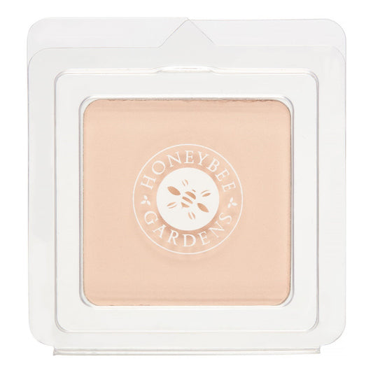 Honeybee Gardens Pressed Mineral Powder Foundation Refill, Avignon, Pale Light Neutral Shade, Adjustable Coverage, Natural Finish, With Botanical