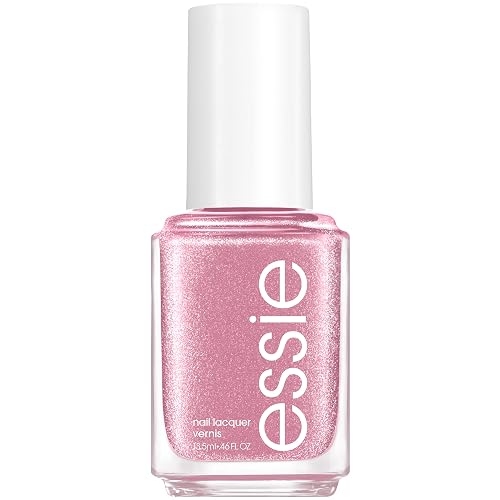 essie Salon-Quality Nail Polish, 8-Free Vegan, Metallic Pink, S'il Vous Play, 0.46 fl oz Beauty & Personal Care essie