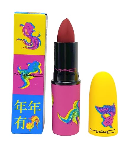 MAC Moon Masterpiece Powder Kiss Lipstick - Healthy, Wealthy and Thriving (.10 Oz / 3g)