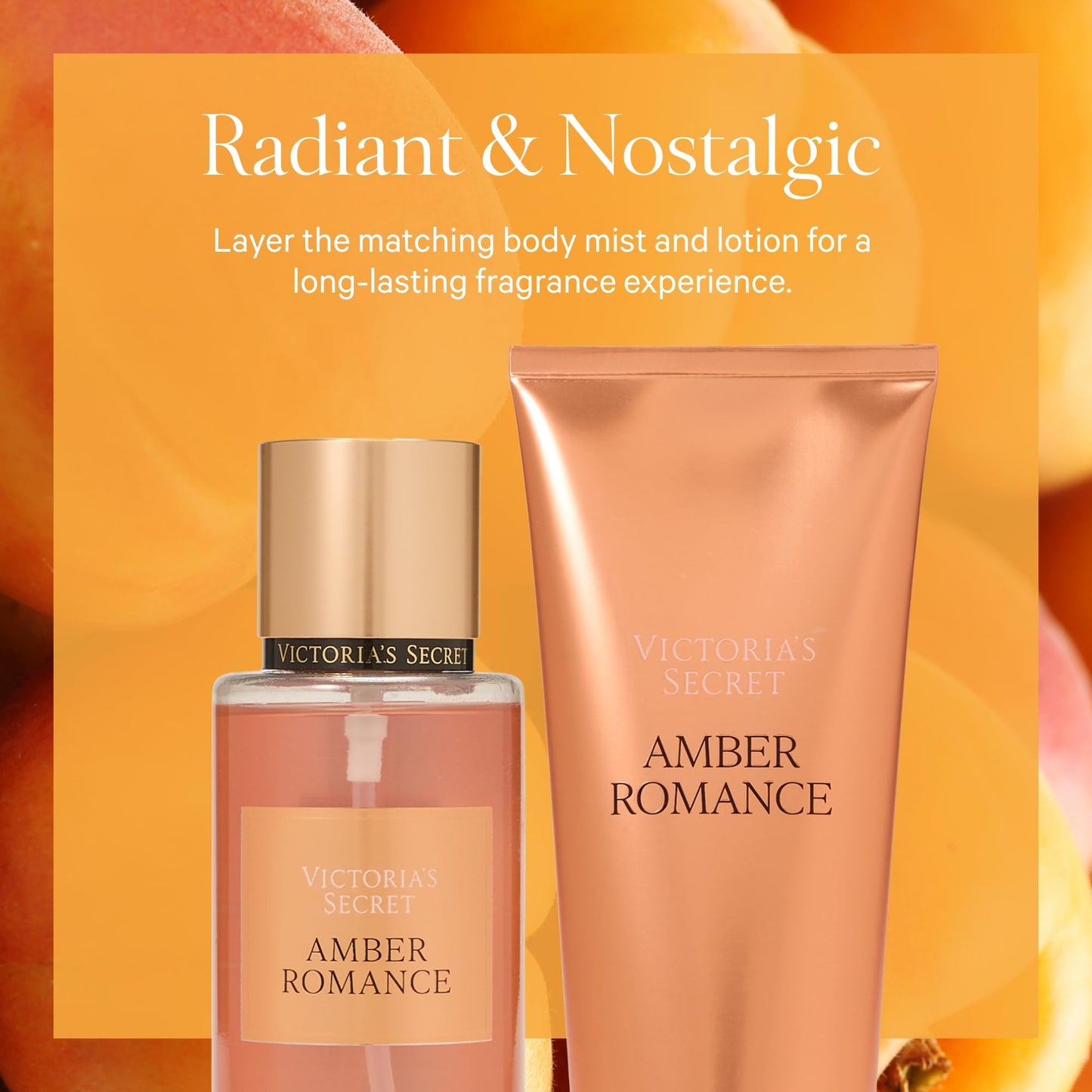Victoria's Secret Body Fragrance Mist, Amber Romance - 8.4 fl oz