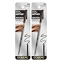 L'Oreal Paris Makeup Brow Stylist Definer Waterproof Eyebrow Pencil, Ultra-Fine Mechanical Pencil, Draws Tiny Brow Hairs and Fills in Sparse Areas