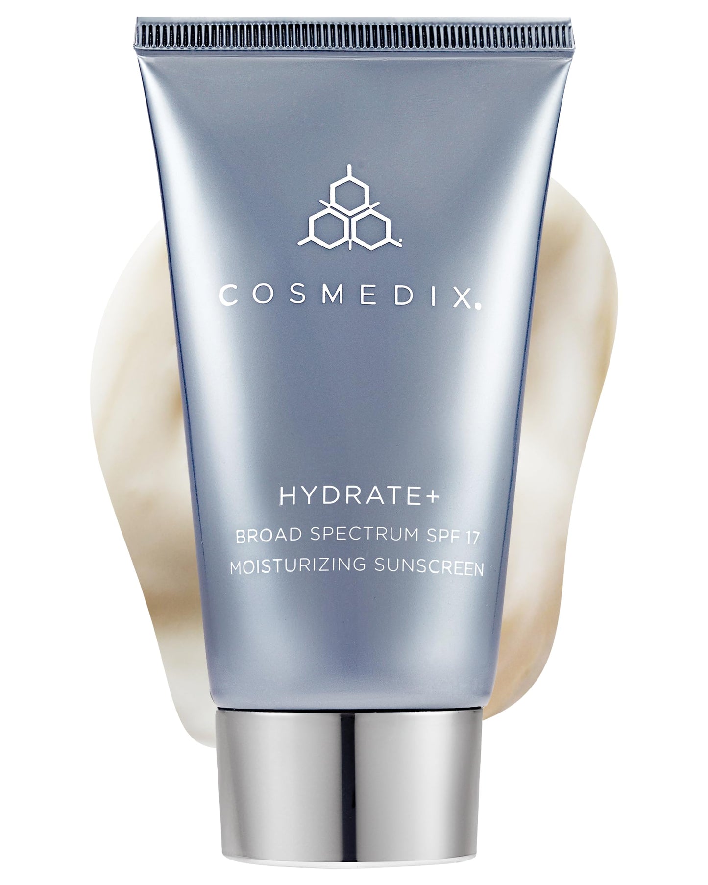 COSMEDIX Hydrate Plus Sunscreen with Broad Spectrum SPF 17 - Moisturizing Face & Body Sun Screen for Travel & Daily Skin Care - Sunblock for Skin