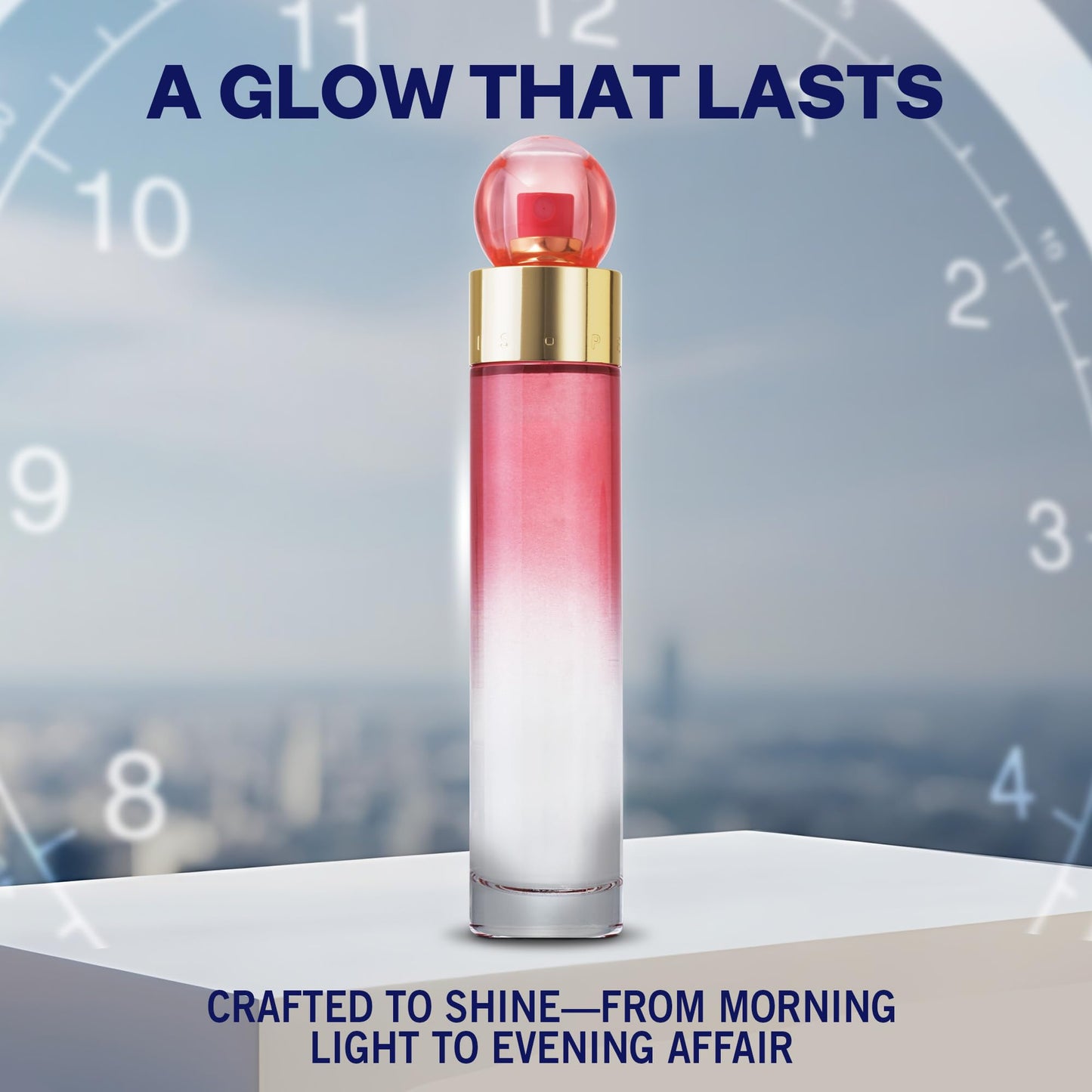 Perry Ellis 360° Coral Eau De Parfum Spray for Women - Perfume for Women, Floral & Fruity Fragrance, EDP, Designer Scent for Her, Long Lasting - 3.4