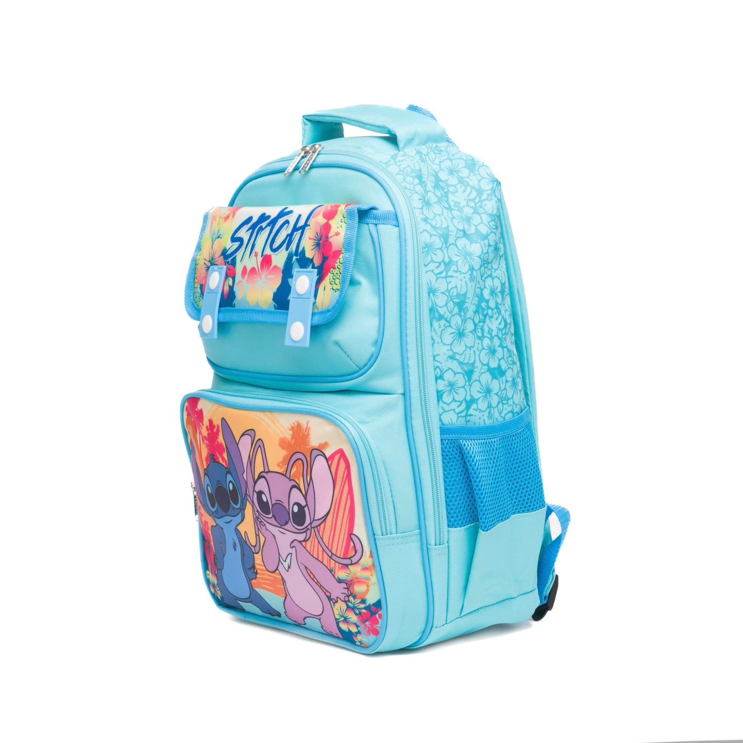 Ruz - Stitch Large School backpack with Padded Back and Adjustable Straps