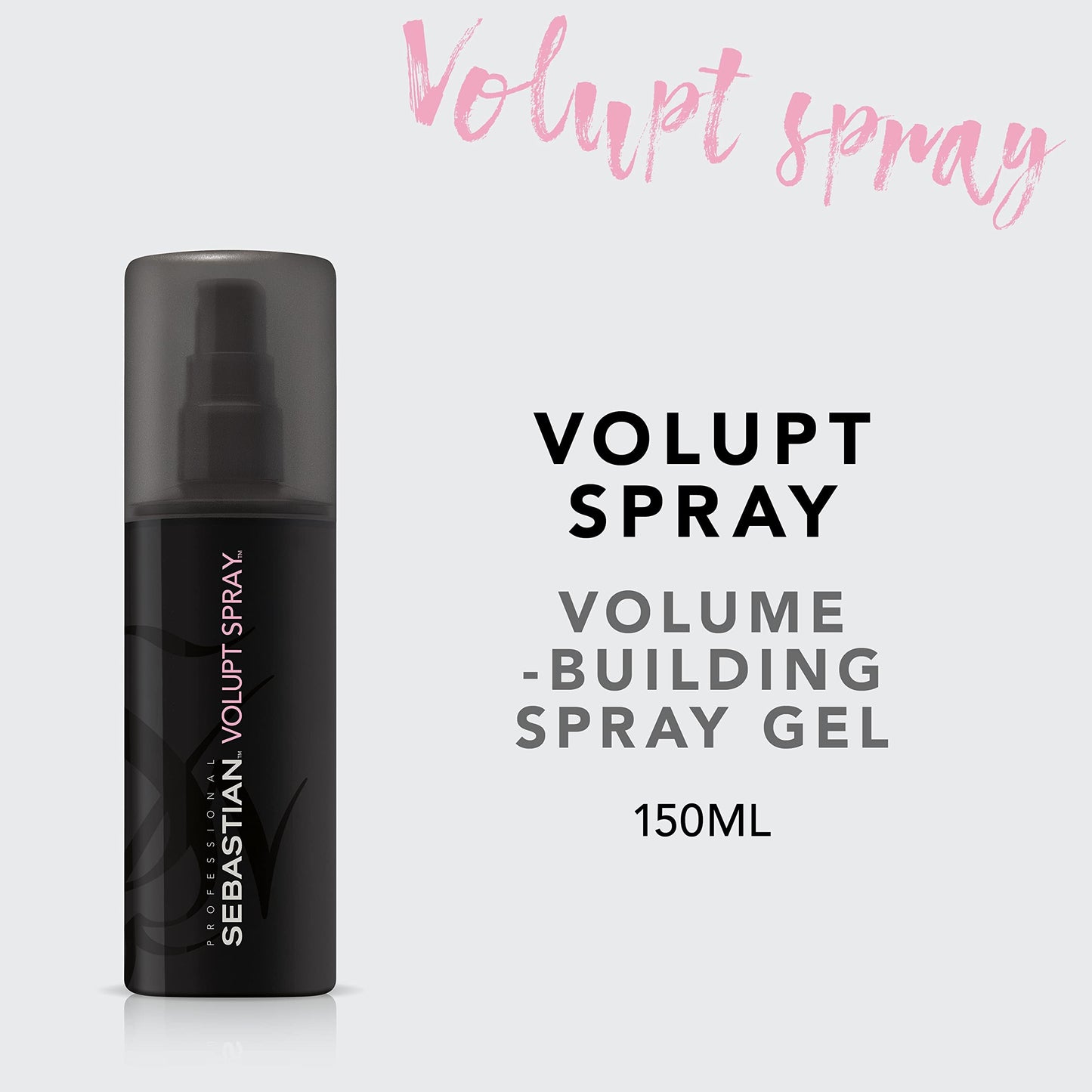 Sebastian Volupt Volume Building Spray Gel Unisex, 5.07 Ounce