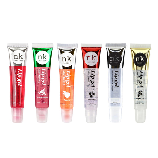 NICKA K NEW YORK Lip Gel, Hydrating, Lightweight, Glides on Effortlessly, Non Sticky Finish Lip Gel Colors (AMZ021)