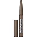 Maybelline Brow Extensions Fiber Pomade Crayon Eyebrow Makeup, Medium Brown, 1 Count