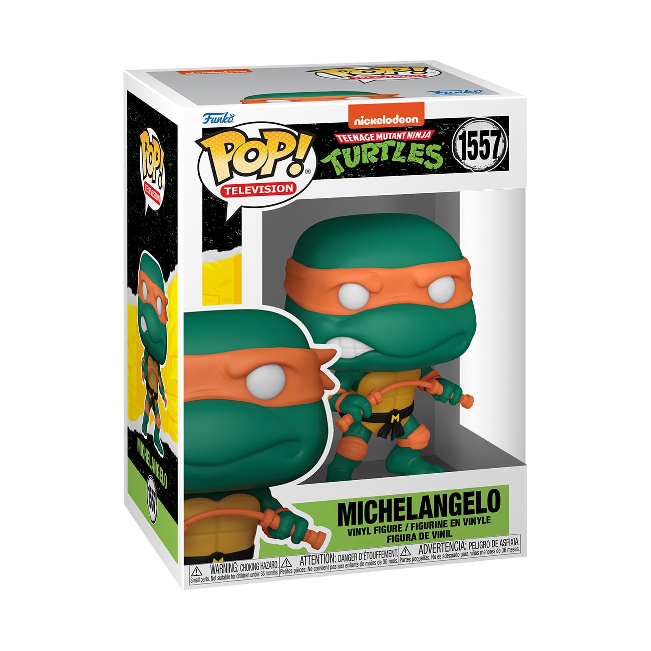Funko POP! TV: Teenage Mutant Ninja Turtles (TMNT) - Michelangelo - Collectable Vinyl Figure - Gift Idea - Official Merchandise - for Kids & Adults…