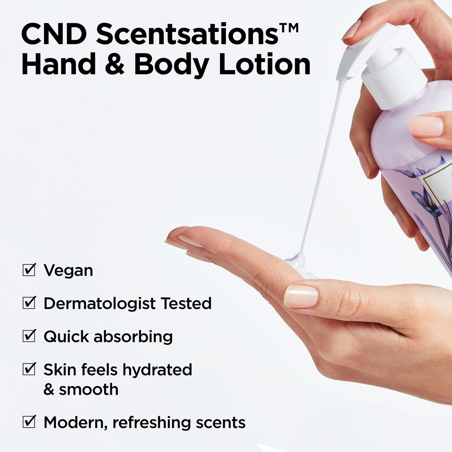 CND Scentsations Hydrating Hand & Body Lotion, Lotion for Dry Skin, Moisturizing Formula for Healthier, Softer Skin, Nice Scented, Mango & Coconut