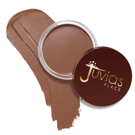 Juvia's Place Bronzed Cream Bronzer - Sunkissed - Smooth Cream Bronzer Pot for Sun-Kissed Glow & Warmth, Buildable & Blendable Makeup Contour