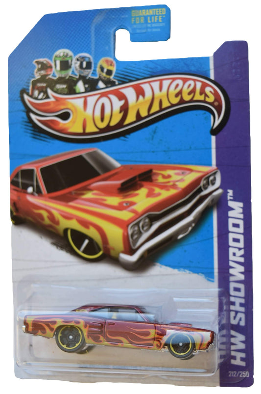 Hot Wheels '69 Dodge Coronet Superbee [red with Flames], Showroom 212/250