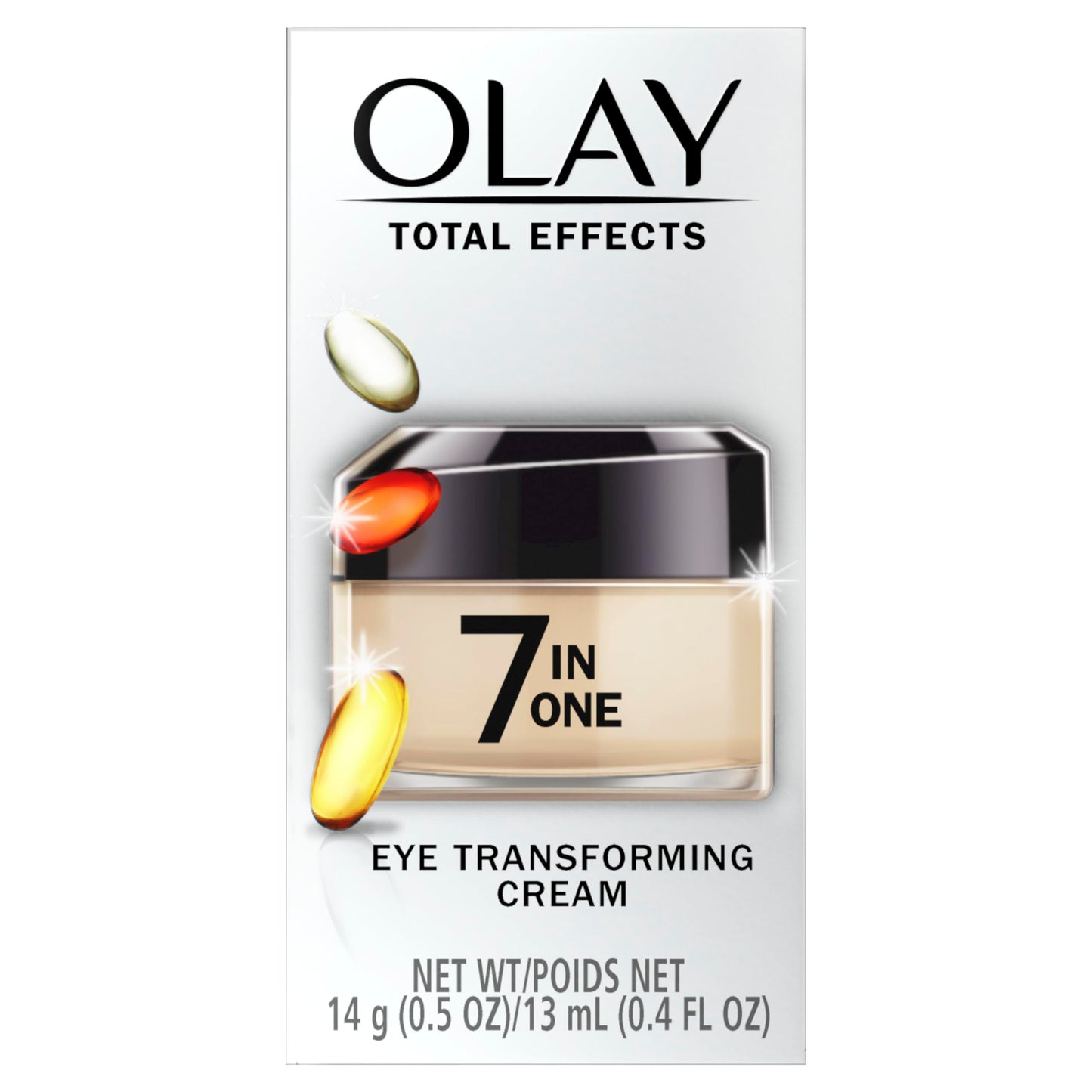 Olay Eye Cream, Total Effects Anti-Aging Treatment, 7-in-1 Hydrating, Evens Tone, Brightens, Smooths Line Lines, Minimizes Look of Pores, Firms