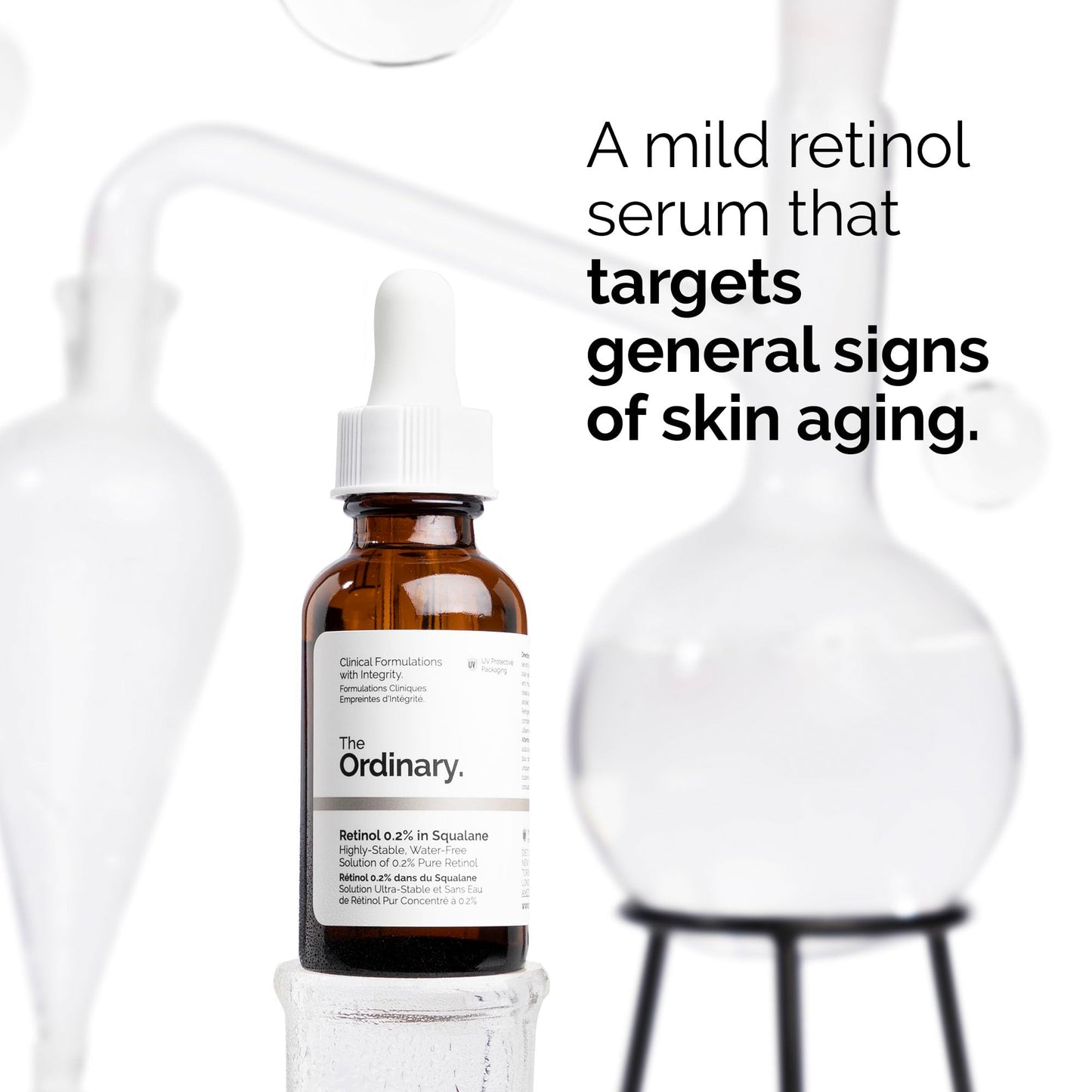The Ordinary Retinol 0.2% in Squalane, Gentle Retinol Serum for the Face That Is Anti-Aging and Skin Smoothing, 1 Fl Oz Beauty and Personal Care The Ordinary