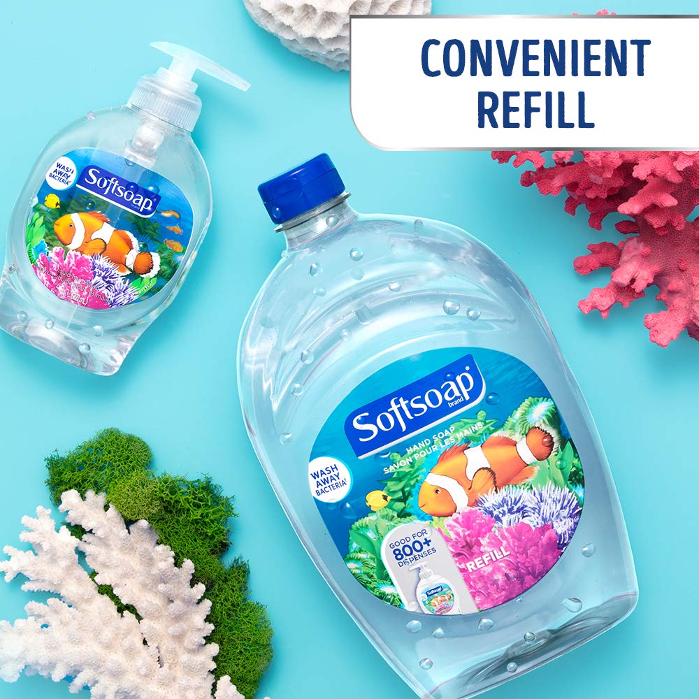 Softsoap Liquid Hand Soap Refill, Aquarium - 32 Fluid Ounce