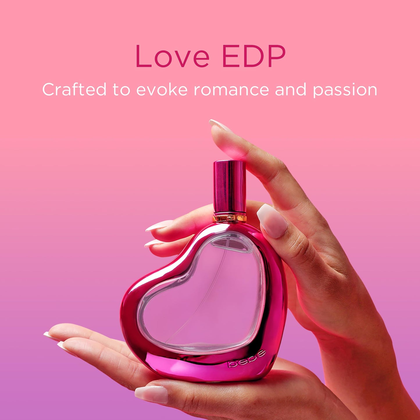 bebe Love Eau de Parfum Spray, 3.4 Ounce, I0032162