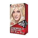 Revlon Permanent Hair Color, Permanent Hair Dye, Colorsilk with 100% Gray Coverage, Ammonia-Free, Keratin and Amino Acids, 05 Ultra Light Ash Blonde