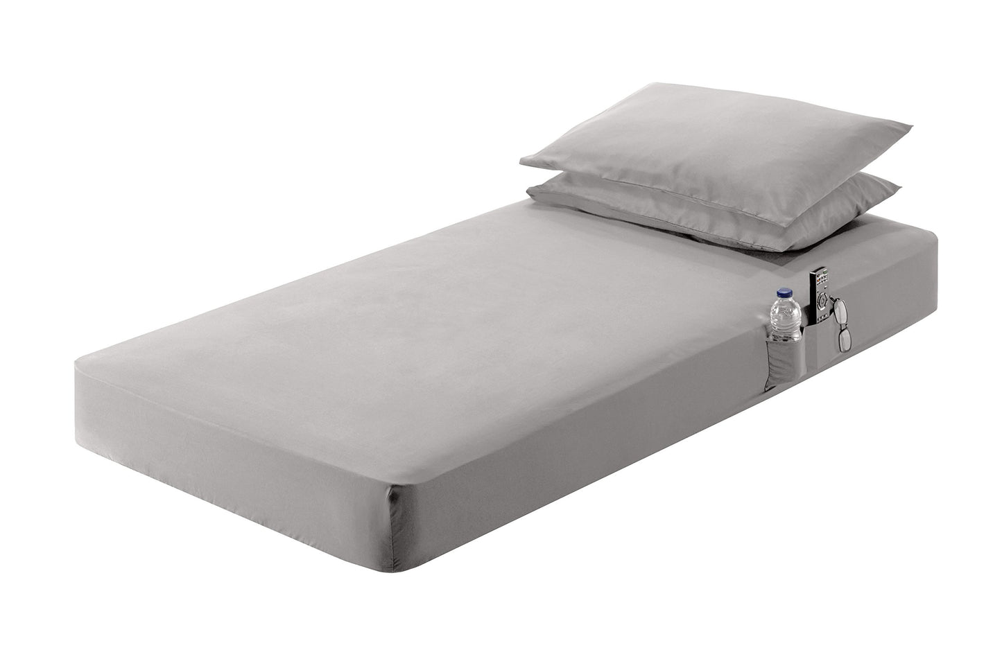 Nap Time 42"x85"x7.5" /Grey/includes 4 Piece Sheet Set/