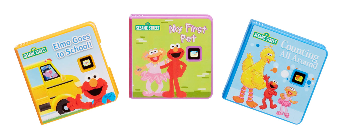 Little Tikes Story Dream Machine | Sesame Street Cookie Monster & Friends Story Collection with Books & Audio Play | Kids Ages 3+ Gift