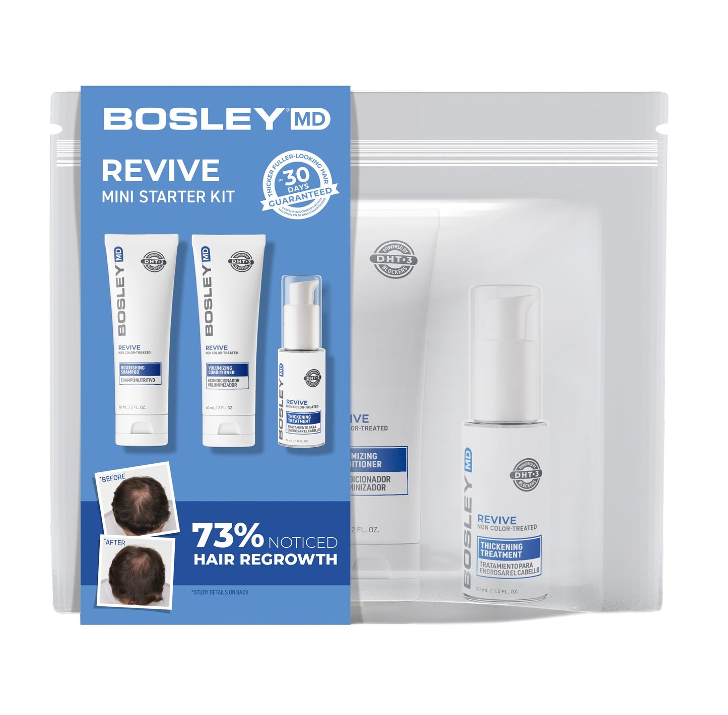 BosleyMD BOSRevive Non Color-Treated Hair Travel Kit