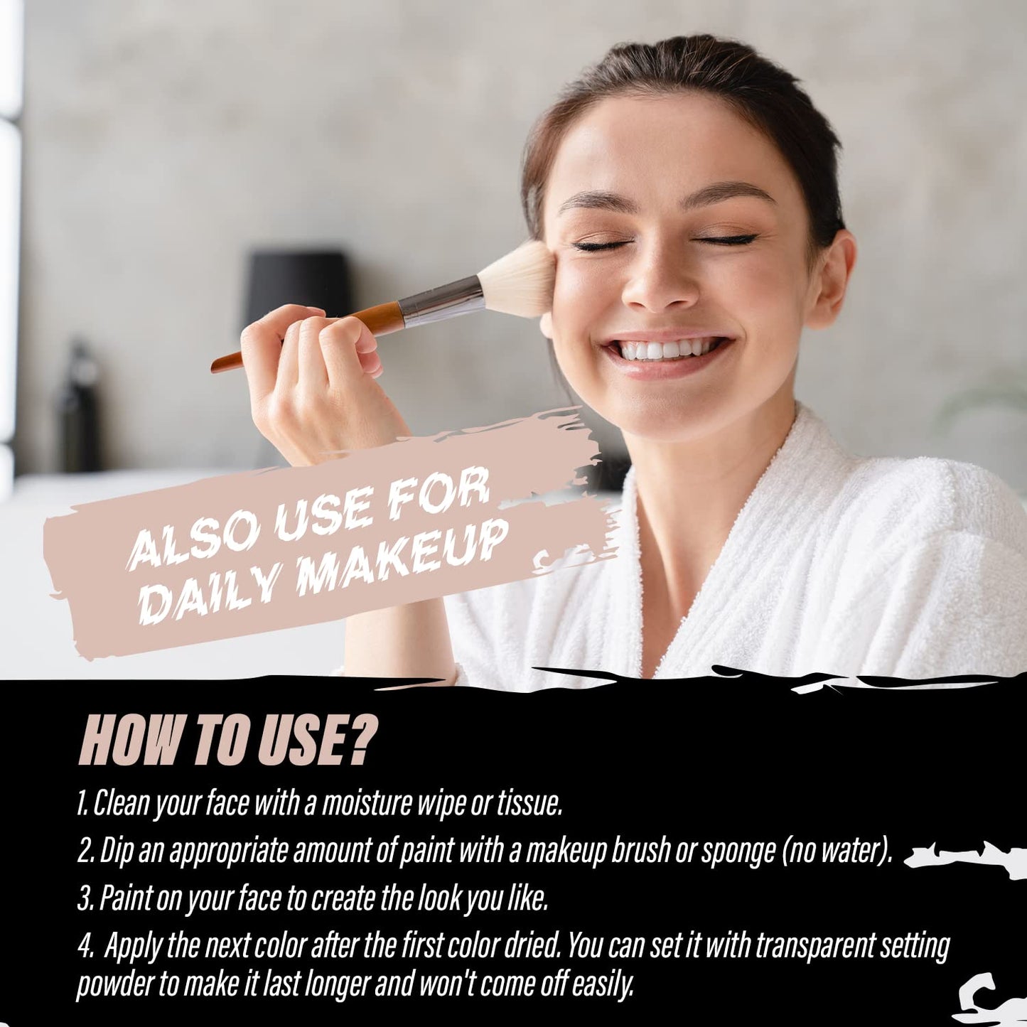 MANIC PANIC Coffin Dust Pressed Setting Powder - Long Lasting Translucent Powder - Combats Shine & Makeup Transferring - Vegan & Cruelty-Free Face