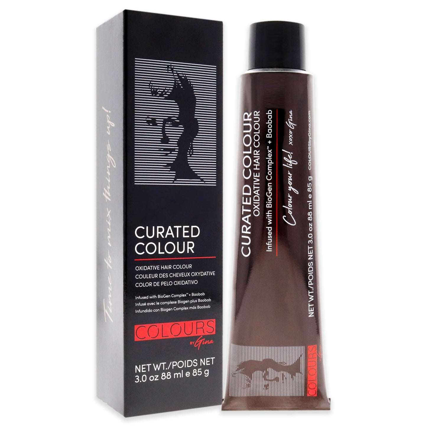 Curated Colour - 7.31-7GB Beige Blonde by Colours By Gina for Unisex - 3 oz Hair Color