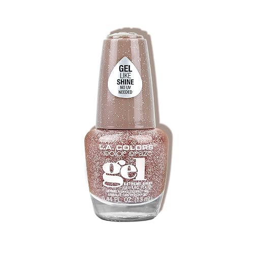 L.A. COLORS Demo - Color Craze Shimmer Gel Polish, Giddy CNL278 Beauty & Personal Care L.A. COLORS