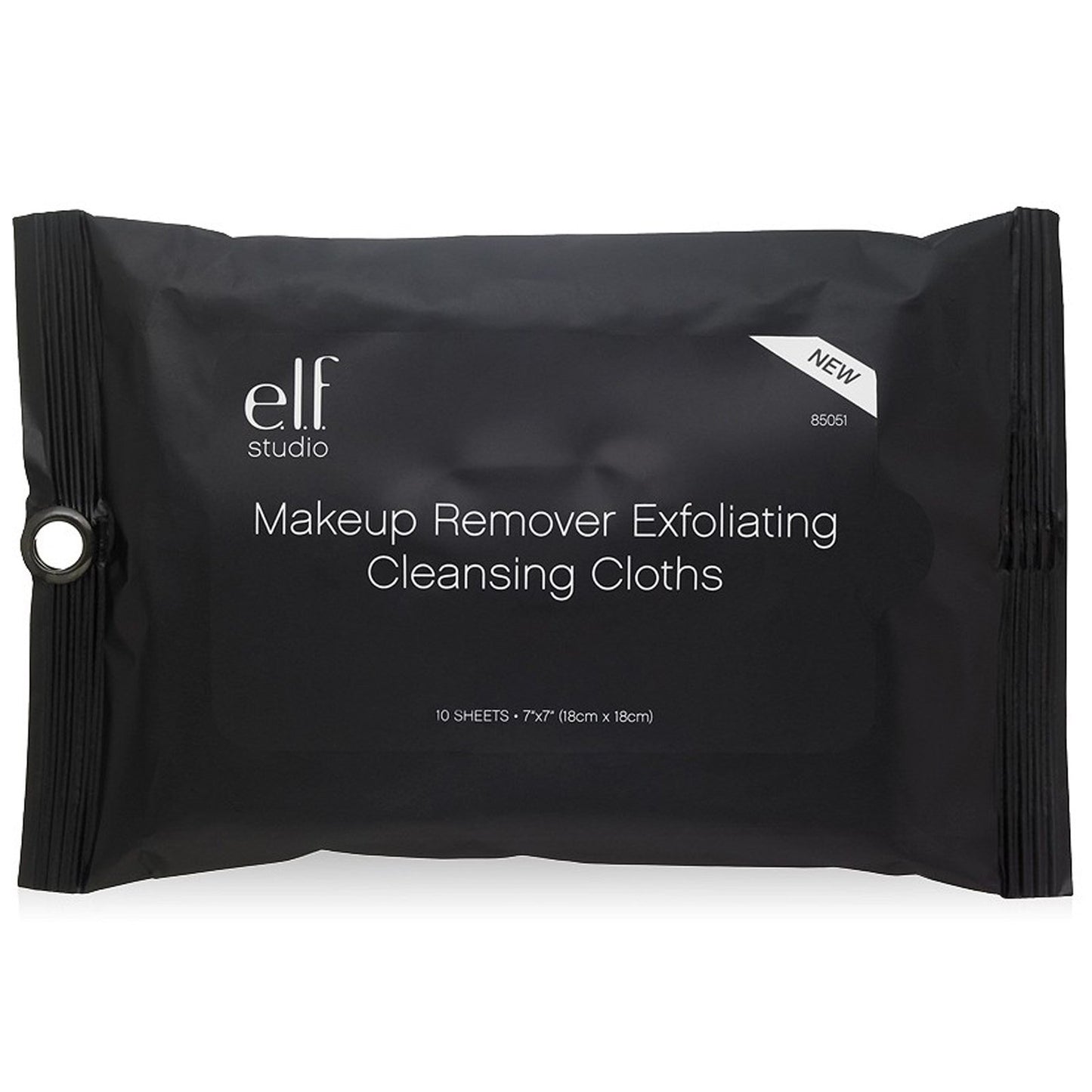 e.l.f. Studio Makeup Remover Exfoliating Cleansing Cloths - Exfoliating Cloth