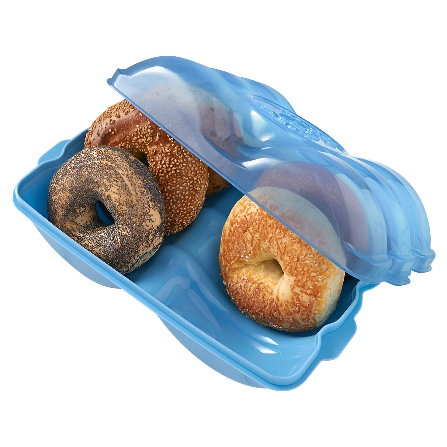 Touch Up Cup Bagel Fresh Holder Container Bread Storage Keeper Saver, Airtight and Reusable, BPA-Free, As Seen On Shark Tank Products, Pack of 1…