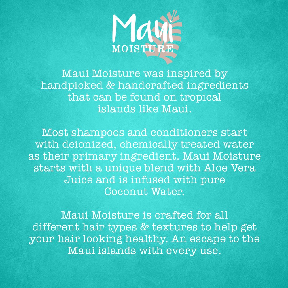 Maui Moisture Heal & Hydrate + Shea Butter Shampoo 13 Ounce