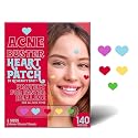 My Beauty Spot Pimple Patches Cute Acne Patches For Face (140 Patches) with Hydrocolloid, Tea Tree Extract & Salicylic Acid, Colorful Fun Designs