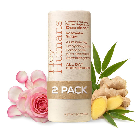 Hey Humans Deodorant, Aluminum Free Deodorant for Women and Men, Contains Naturally Derived Ingredients, All Day Odor Control, Refreshing Essential Beauty and Personal Care HEY HUMANS