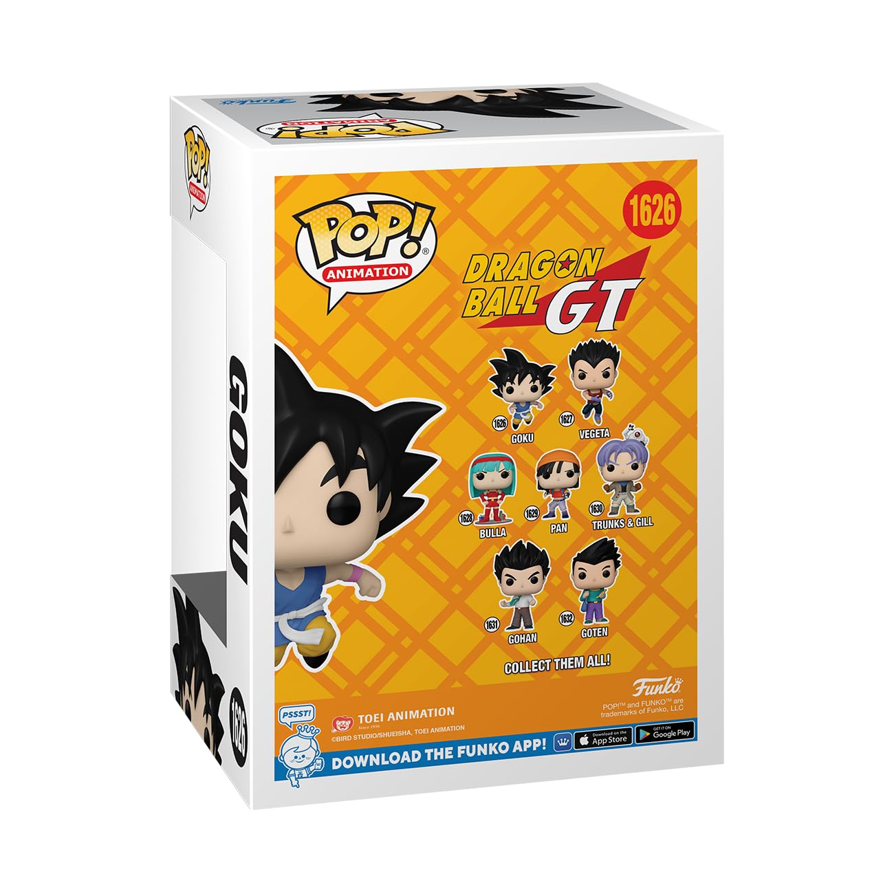 Funko POP! Animation: DBGT - Goku - Dragon Ball - Collectable Vinyl Figure - Gift Idea - Official Merchandise - for Kids & Adults - Anime Fans…