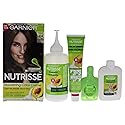 Garnier Nutrisse Nourishing Hair Color Creme, 434 Deep Chestnut Brown (Chocolate Chestnut) (Packaging May Vary)
