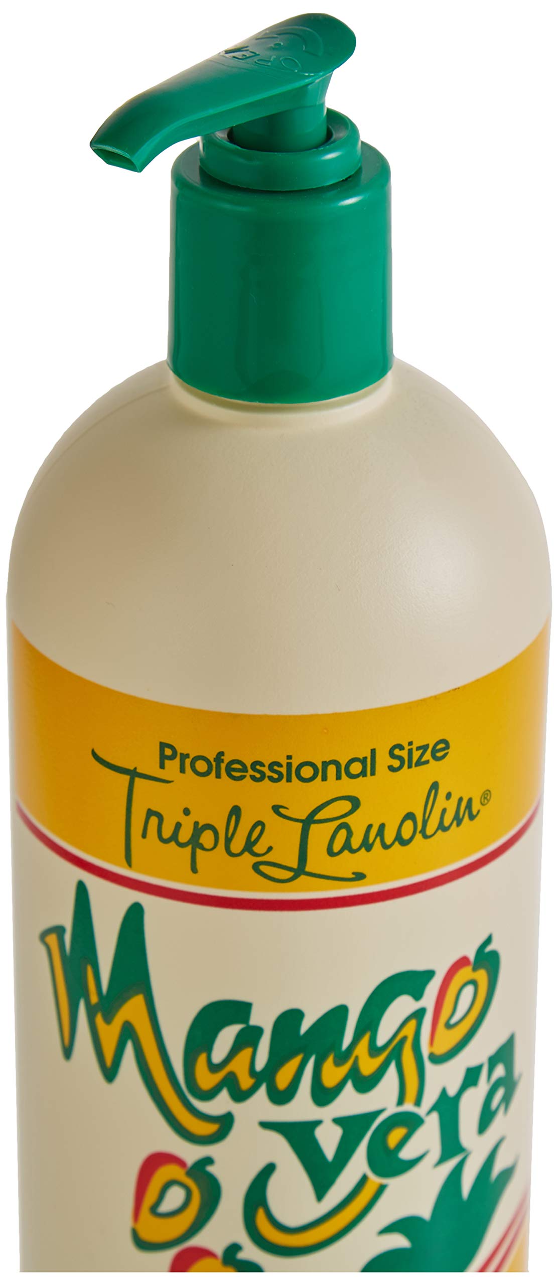 Triple Lanolin Mango Vera Soothing Lotion (20 Oz) - Tropical Mango Scented Aloe & Lanolin Moisturizer for All Skin Types - Deeply Hydrating Hand