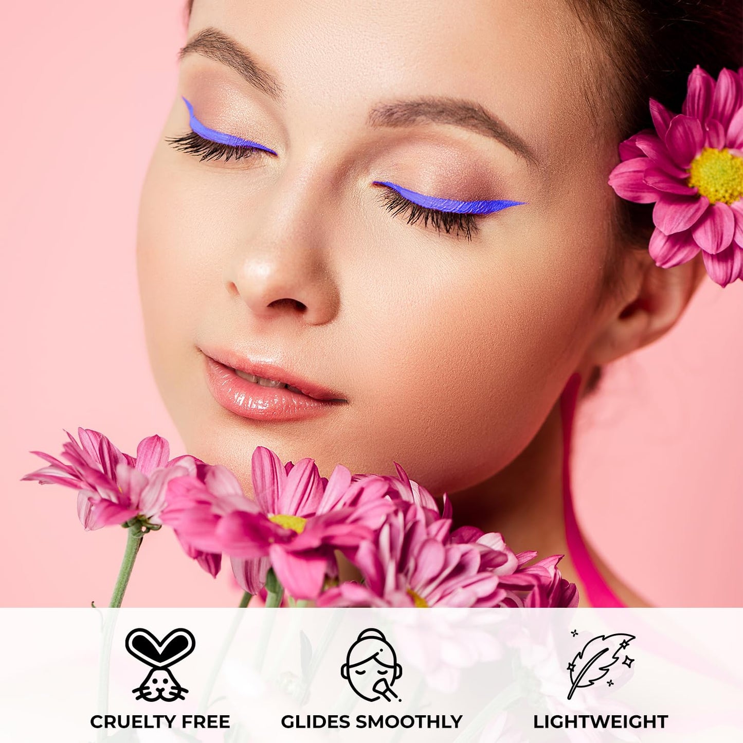 Profusion Cosmetics Bright Lights UV Neon & Pastel Eyeliner - Smudge-Proof, Long-Wearing Eye Liner with Precise Retractable Tip, Waterproof