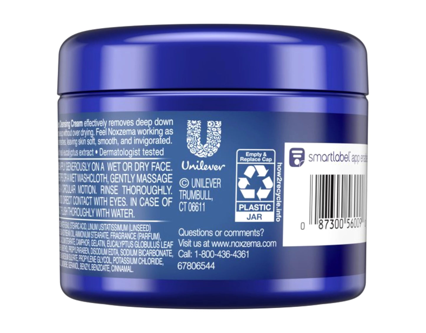 Noxzema The Original Deep Cleansing Cream Travel Size 2 Oz (Pack of 3)