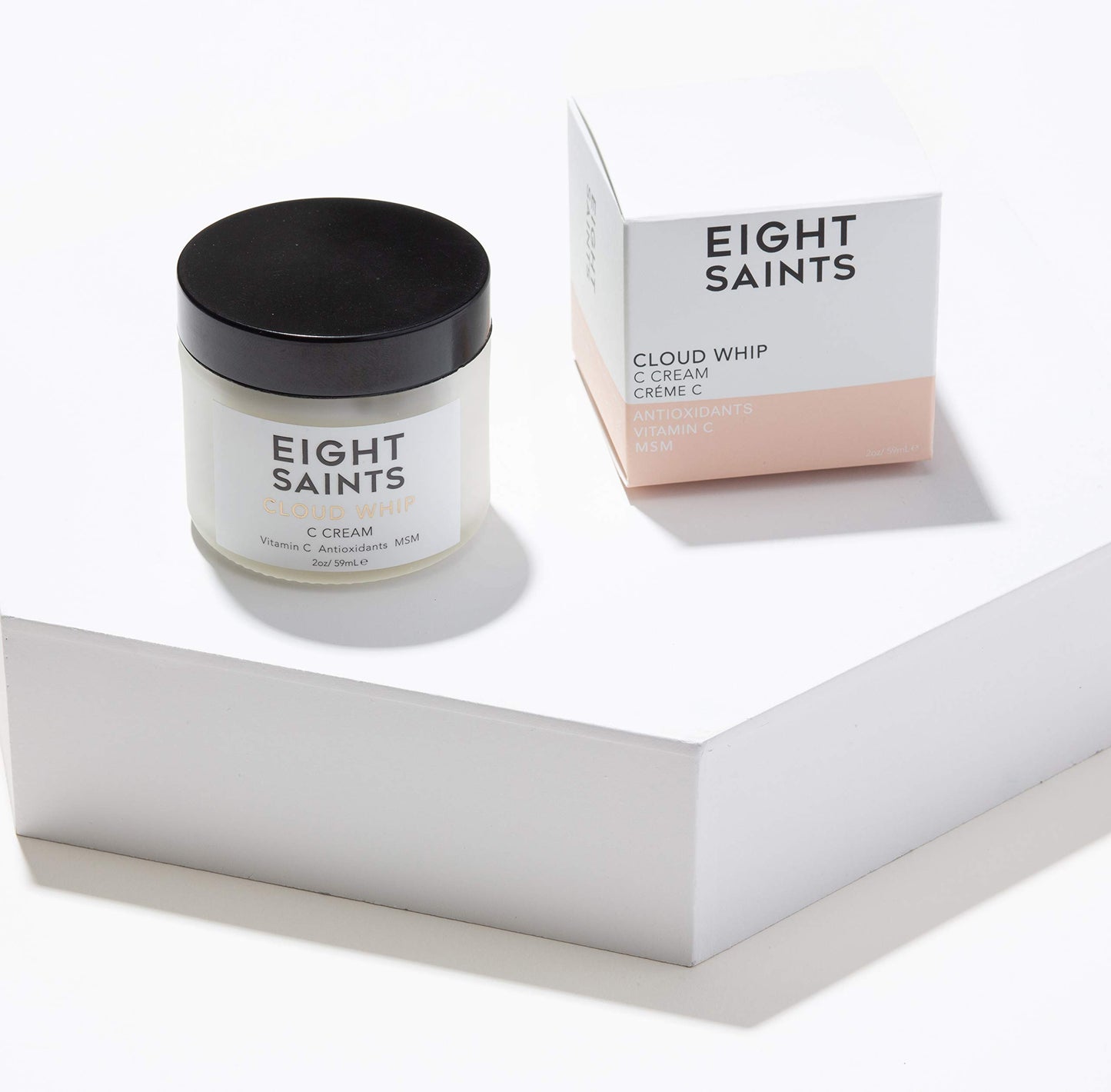 Eight Saints Skincare Cloud Whip Vitamin C Face Moisturizer Day Cream, Natural and Organic Face Cream For Women, Anti Aging Cream For Face To Reduce