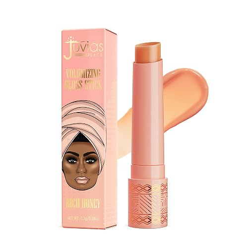 Juvia's Place Volumizing Gloss Stick - Rich Honey - Shiny Luscious Lips with Nourishing Hydration, Plumping, Lip Plumper, Plumping Lip Balm, Hydrating