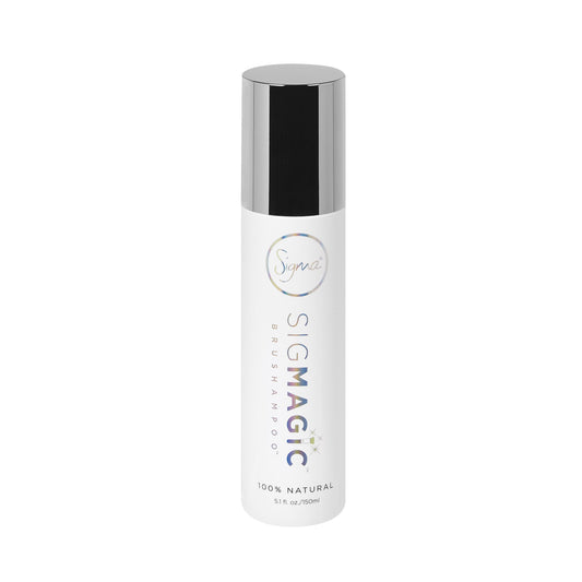 Sigma Beauty Sigmagic Brushampoo Liquid - Professional Grade Cleaner Solution for Makeup Brushes & Sponges to Remove Makeup Residue (5.1 FL Oz)