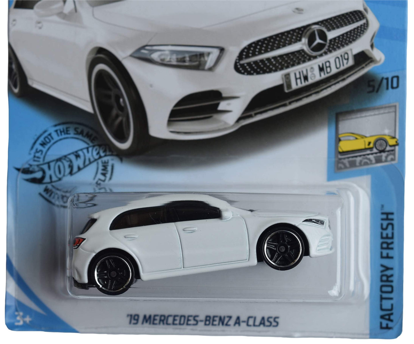 Hot Wheels Factory Fresh Series 5/10 '19 Mercedes Benz A Class 201/250, White