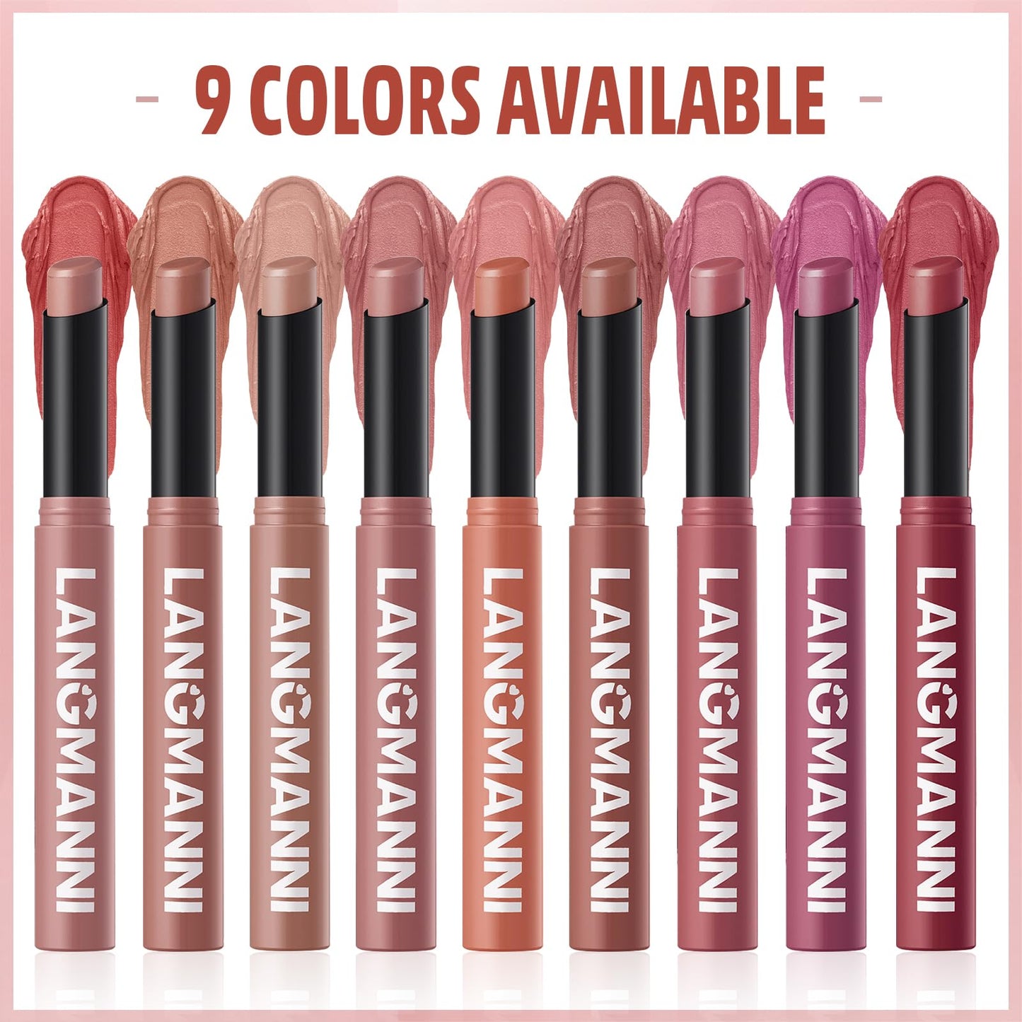 MESUROSE M?TYSUR Matte Lipstick - Non-Sticky, Long-Lasting & Waterproof Lipstick for Women, Richly Pigmented, Hydrating Lip Makeup with Smudge-Proof
